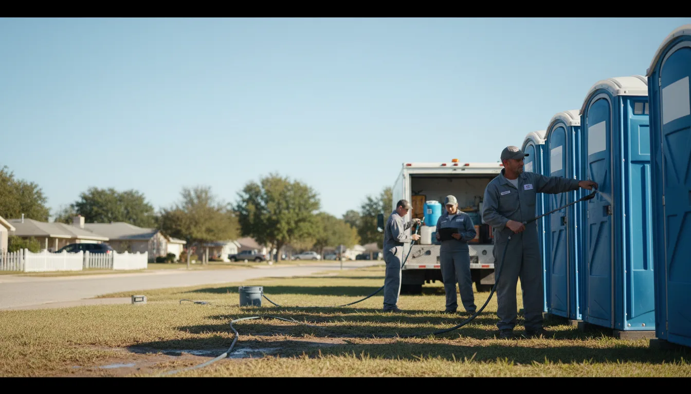 Long-Term Portable Toilet Rental in Gibson, NC near me
